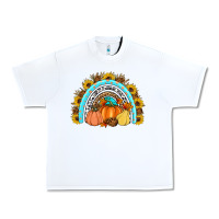 White Fall rainbow Urban Heavy Tee - Artiststas