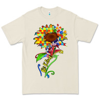 Be Kind Autism Sunflower Premium Tee | Teevron