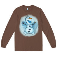 Chestnut olaf snowman Long Sleeve Tee - AdoDesignShop