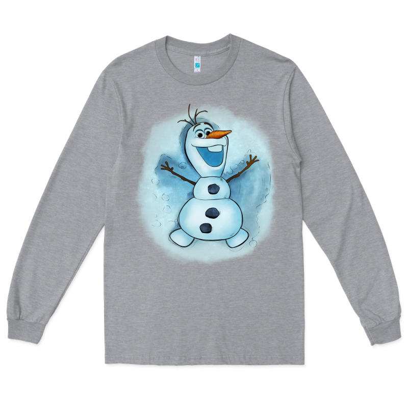 Olaf Snowman Long Sleeve Tee by AdoDesignShop | Teevron