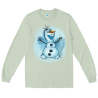 Matcha olaf snowman Long Sleeve Tee - AdoDesignShop