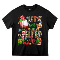 Black let's get elfed up Heavy Core Tee - Zillion Design Studio