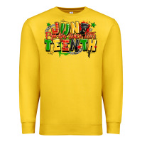 Lemon juneteenth free ish since 1865 Premium Sweatshirt - LillyAllenDesigns