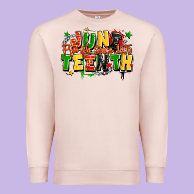 Juneteenth Free Ish Since 1865 Premium Sweatshirt Designed By Lillyallendesigns