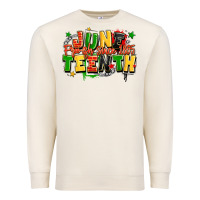 Sandshell juneteenth free ish since 1865 Premium Sweatshirt - LillyAllenDesigns