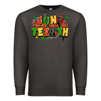 Smoke juneteenth free ish since 1865 Premium Sweatshirt - LillyAllenDesigns