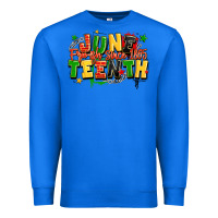 True Royal juneteenth free ish since 1865 Premium Sweatshirt - LillyAllenDesigns
