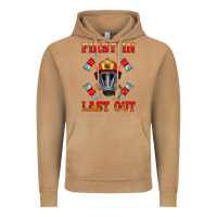 Vintage Camel firefighter face mask with axes Vintage Hoodie - HRA Design Shop