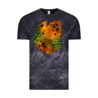 Cloud Black spider leopard  halloween patch Vintage Tee - BundleAndBundleShop