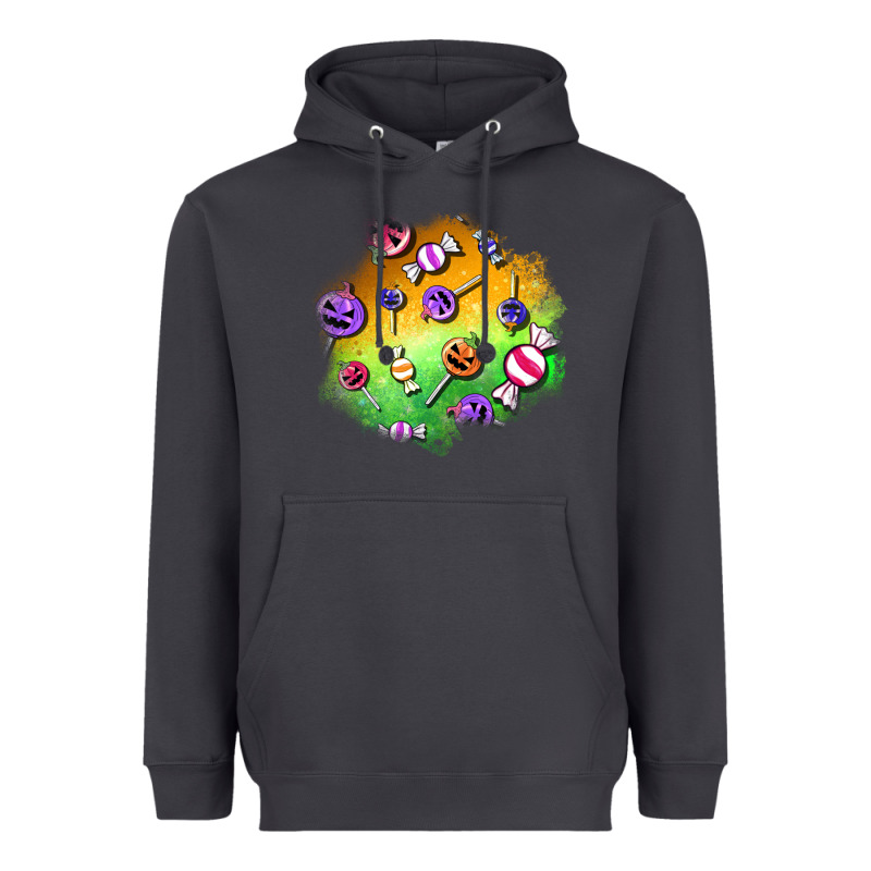 Halloween Candy Patches Heavyweight Hoodie by BundleAndBundleShop | Teevron