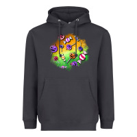 Smoke halloween candy patches Heavyweight Hoodie - BundleAndBundleShop
