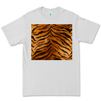 Dove Grey handdrawn tiger pattern Premium Tee - BarkalooDesign