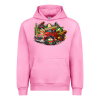Fuchsia Pink cinco de mayo truck Urban Hoodie - CowGirlArtShop