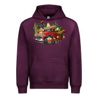 Mauve Wine cinco de mayo truck Urban Hoodie - CowGirlArtShop
