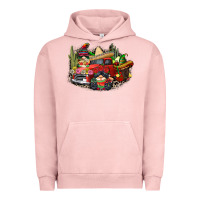 Pigment Salmon cinco de mayo truck Urban Hoodie - CowGirlArtShop