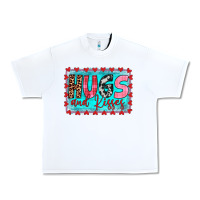 White hugs and kisses Urban Heavy Tee - JahusDesignShop