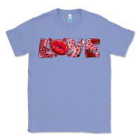 Colony Blue love with kiss Classic Tee - AdoDesignShop