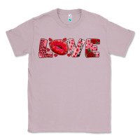 Lilac love with kiss Classic Tee - AdoDesignShop