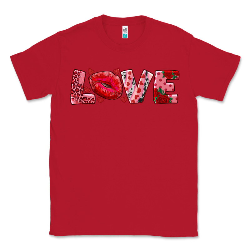 Love With Kiss Classic Tee by AdoDesignShop | Teevron