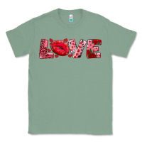 Sage love with kiss Classic Tee - AdoDesignShop