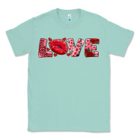 Seafoam love with kiss Classic Tee - AdoDesignShop