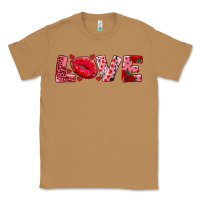 Toasted Coconut love with kiss Classic Tee - AdoDesignShop