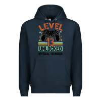 Navy Level 13 Unlocked Official Teenager 13th Birthday Premium Hoodie - Bettercallsaul
