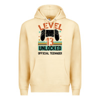Pina Colada Level 13 Unlocked Official Teenager 13th Birthday Premium Hoodie - Bettercallsaul