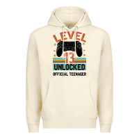 Sandshell Level 13 Unlocked Official Teenager 13th Birthday Premium Hoodie - Bettercallsaul