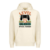 Tofu Level 13 Unlocked Official Teenager 13th Birthday Premium Hoodie - Bettercallsaul