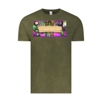Vintage Olive custom name momster license plate template Vintage Tee - BundleAndBundleShop