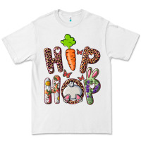 White Hip Hop Bunny Premium Tee - RanaPortraitStore