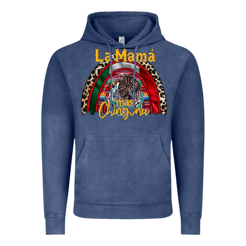 La Mama Mas Chingona Vintage Hoodie by RacoonDesign | Teevron