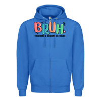 True Royal bruh formerly known as mom Zipper Hoodie - MaliasSmallBusiness
