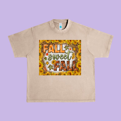 Fall Sweet Fall Mousepad Urban Heavy Tee Designed By Bundleandbundleshop