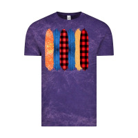 Cloud Purple Western Farm Life Pattern Brush Stroke Vintage Tee - Bettercallsaul