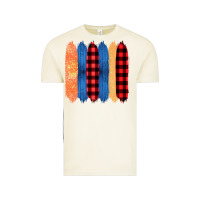 Vintage Arctic Western Farm Life Pattern Brush Stroke Vintage Tee - Bettercallsaul