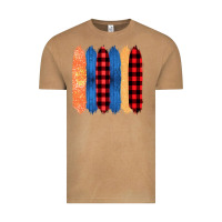Vintage Camel Western Farm Life Pattern Brush Stroke Vintage Tee - Bettercallsaul