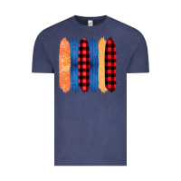 Vintage Denim Western Farm Life Pattern Brush Stroke Vintage Tee - Bettercallsaul