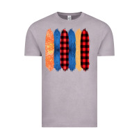 Vintage Zinc Western Farm Life Pattern Brush Stroke Vintage Tee - Bettercallsaul