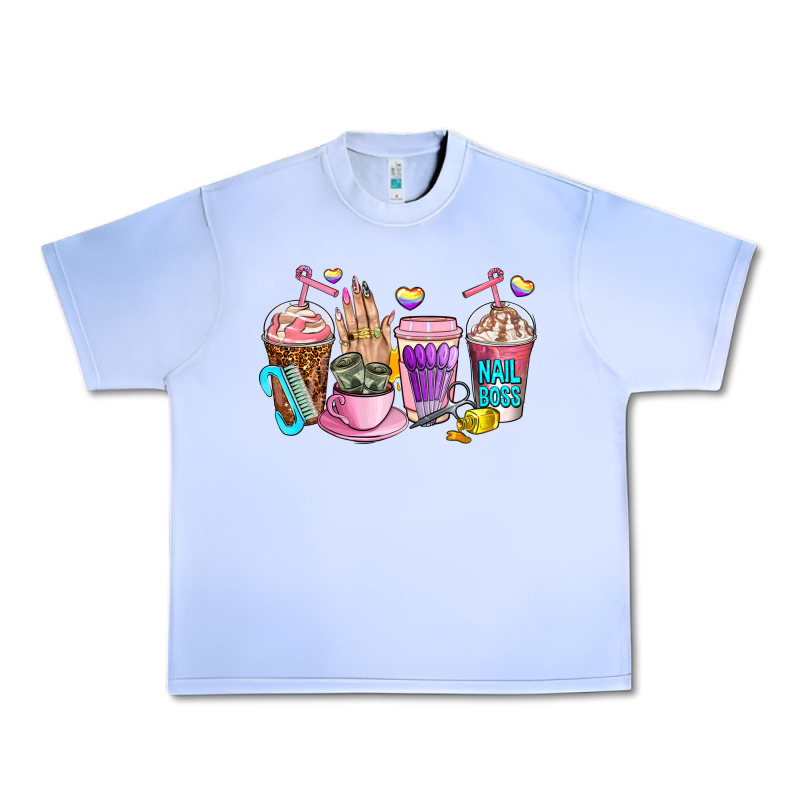 Nail Art  Coffee Cups Urban Heavy Tee by AdoDesignShop | Teevron
