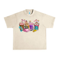 Sandshell nail art  coffee cups Urban Heavy Tee - AdoDesignShop
