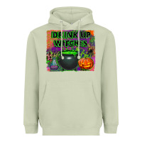 Matcha drink up witches Heavyweight Hoodie - BundleAndBundleShop