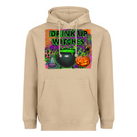 Mushroom drink up witches Heavyweight Hoodie - BundleAndBundleShop