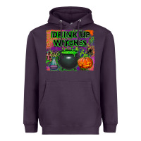 Plum drink up witches Heavyweight Hoodie - BundleAndBundleShop
