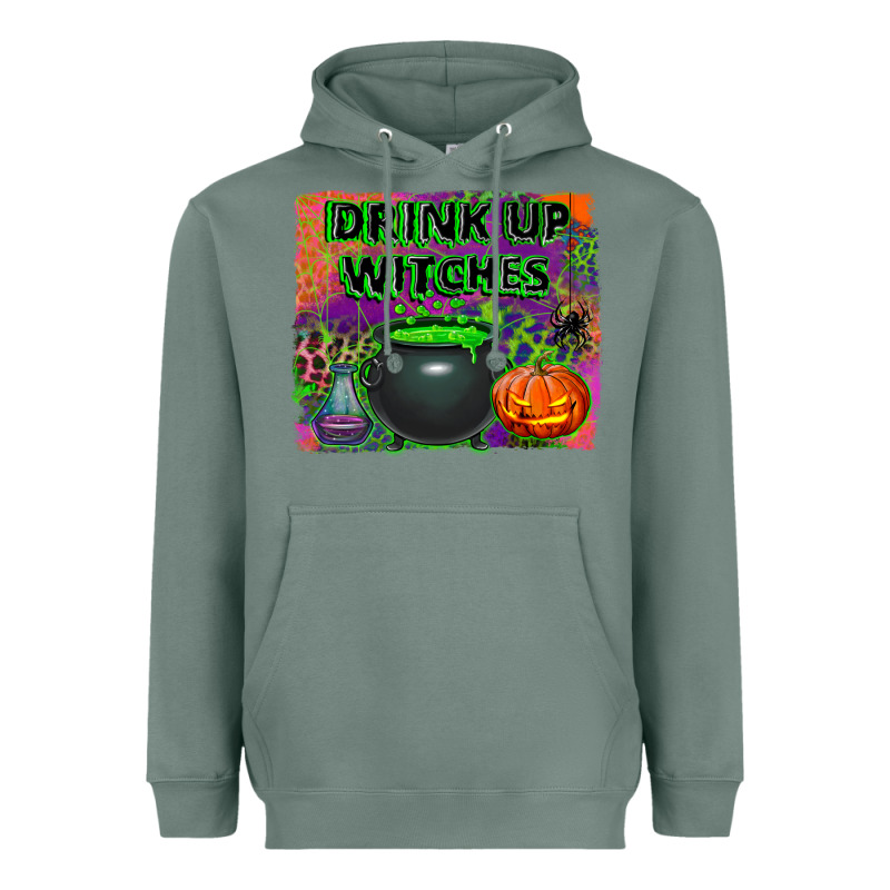 Drink Up Witches Heavyweight Hoodie by BundleAndBundleShop | Teevron