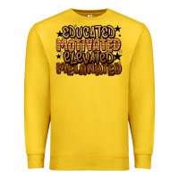 Lemon educated motivated elevated melanated Premium Sweatshirt - LillyAllenDesigns