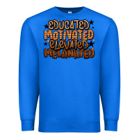 True Royal educated motivated elevated melanated Premium Sweatshirt - LillyAllenDesigns