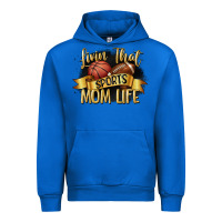 Cobalt livin that sports mom life Urban Hoodie - CowGirlArtShop