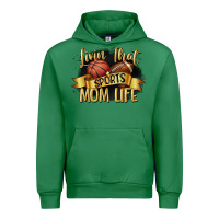 Emerald livin that sports mom life Urban Hoodie - CowGirlArtShop